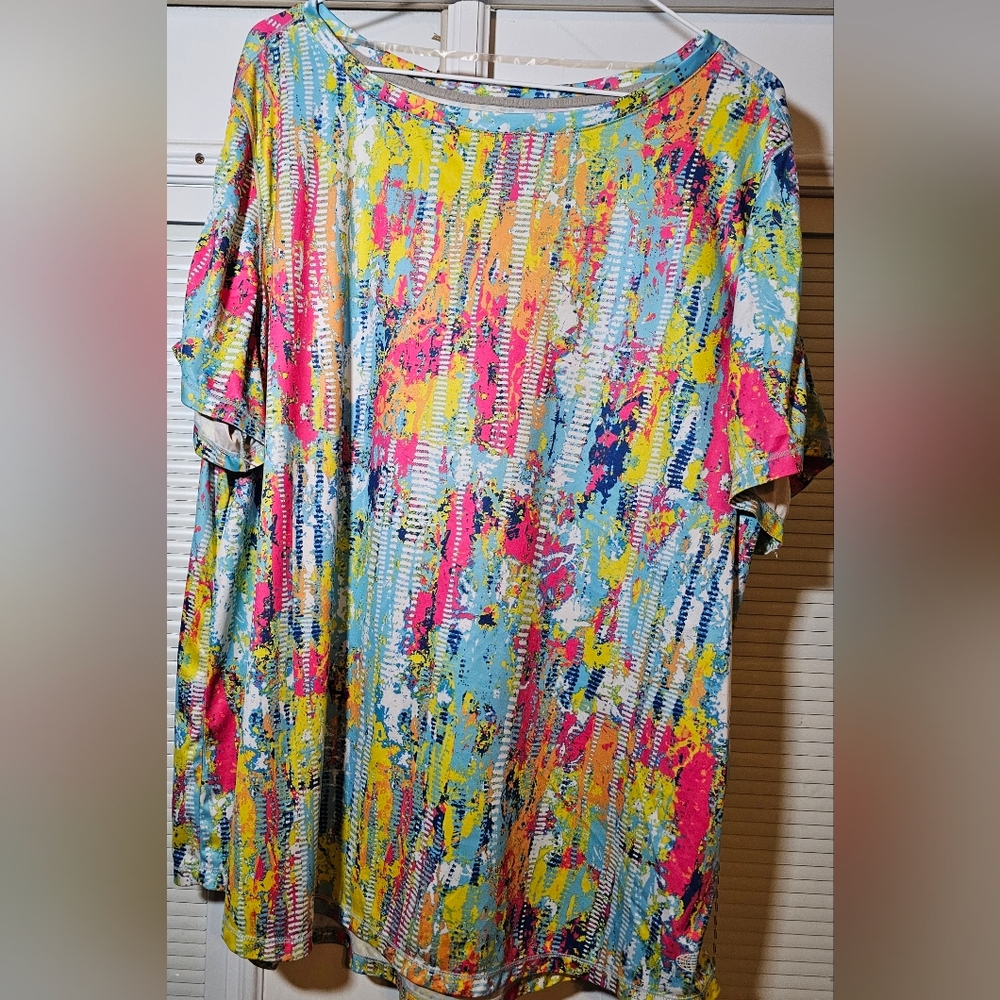 Reel Legends Women's Shirt 2X Performance Short Sleeve Reel Tec Fishing Outdoor